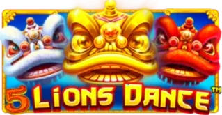 ภาพเกม 5 Lions Dance ที่ pluswin888 รวบรวมไว้